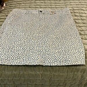 Wrangler Floral Blue and White Women's Skirt size 14
